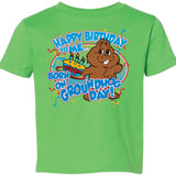 Toddler Groundhog Day Birthday Shirt-Groundhog Stuff