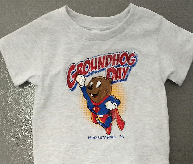 Toddler Super Phil Groundhog T-Shirt-Groundhog Stuff