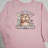 Toddler Long Sleeve "Happy Groundhog Day" T-Shirt-Groundhog Stuff